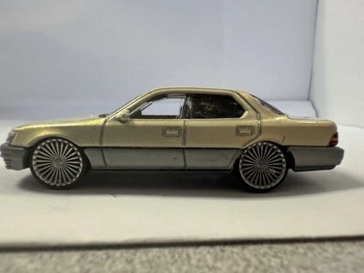 2021 Matchbox #3 1994 Lexus LS 400 CHAMPAGNE BEIGE Loose Custom 3D Wheel Swap - Image 1 of 4