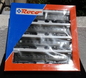 ROCO . coffrets de 4 voitures type Est . ep .REF 44116 HO . SNCF - Picture 1 of 2