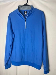 FJ Footjoy Golf Herren 1/2 Zip Pullover royalblau Größe M - Bild 1 von 3