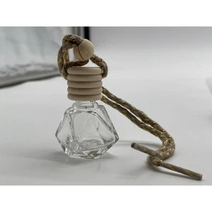 Car Hanging Perfume Bottle Air Freshener Refillable with Funnel & Dripper 18 Pcs - Picture 1 of 5