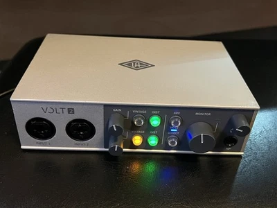 Universal Audio Volt 2 USB Recording Studio Audio Interface 2 Mic Inputs - Image 1 of 4