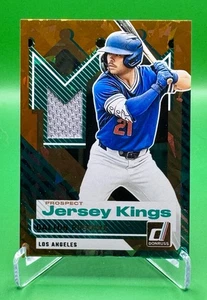 2025 Donruss Baseball Dalton Rushing Prospect Jersey Kings Orange Ice - Bild 1 von 2