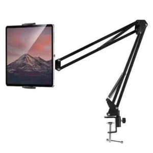 Long Arm Tablet Stand Phone Holder Lazy Bed Desk Mount For iPad iPhone Samsung✅ - Picture 1 of 12