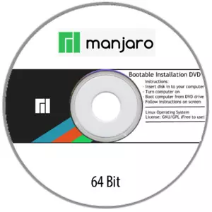Manjaro Linux 22 DVD , Cinnamon Desktop - Picture 1 of 2
