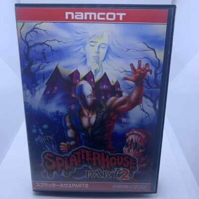 SEGA MEGA DRIVE Genesis Splatter House part 2 NAMCOT Japan genuine - Image 1 of 4