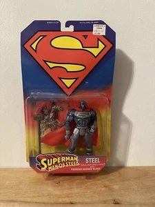 Vintage 1995 Superman Man of Steel - Steel (John Henry Irons) - Sealed New - Picture 1 of 5