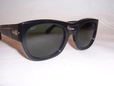 NEW PERSOL SUNGLASSES PO 0064/S 95/31 BLACK/GREEN 54mm AUTHENTIC 0064 - Image 1 of 4