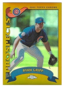 2002 Topps Chrome Gold Refractor #683 Ryan Gripp Chicago Cubs PROS BV$5 - Picture 1 of 1