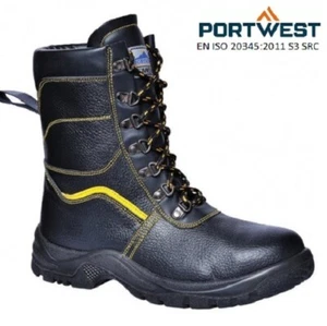 MENS PORTWEST TACTICAL ARMY MILITARY POLICE STEEL TOE CAP WORK COMBAT BOOTS SIZE - Picture 1 of 2