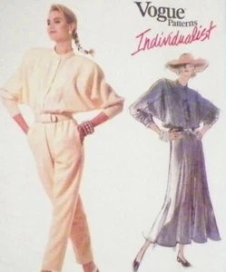 Vogue Dress Jumpsuit Sewing Pattern Size12 Carol Horn Designer #1840 Uncut - Picture 1 of 4