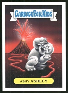 Ashy Ashley 2017 Garbage Pail Kids Disasters Topps Sticker Card #13b (NM) - Picture 1 of 2
