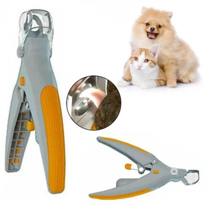 Toe LED Light Nail Clippers Cutter Trimmer Pet Dog Cat Claws Magnification - Picture 1 of 10