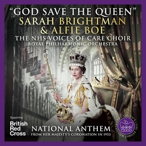 God Save The Queen CD Single Sarah Brightman & Alfie Boe & NHS Choir - Picture 1 of 1