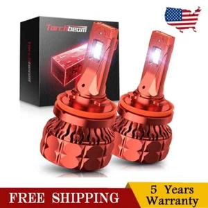 H11/H8/H9 Bulbs 34000LM T7 H11 Bulbs Fog Bulbs 6500K Cool White - Picture 1 of 7