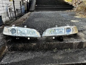 Honda genuine DC1 DC2 Integra Eatly Model Headlight Lights Lamps Set JDM Used - Picture 1 of 4