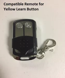 For Chamberlain Garage Door Opener Key Chain Remote Yellow Learn Button - Picture 1 of 1