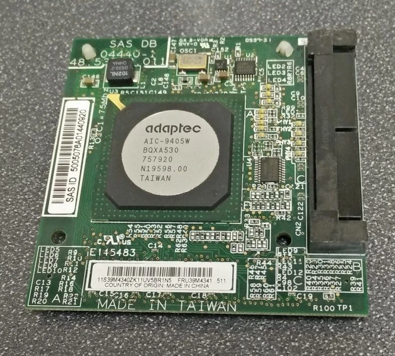 IBM 39M4341 SAS / SATA DAUGHTER Controller Card for x306M 206M xSERVERS - Image 1 of 1