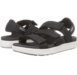 KEEN Elle Strappy Women’s Casual Strech Sandals Black /vapor Size 7.5 New - Picture 1 of 12