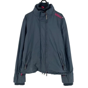 Superdry Original Cortavientos Gris Chaqueta Talla L - Imagen 1 de 11