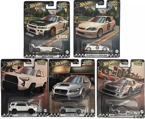 Hotwheels Premium Boulevard 1:64 Diecast Car 2024 - DORADO relanzamiento mezcla conjunto de 5 - Imagen 1 de 6