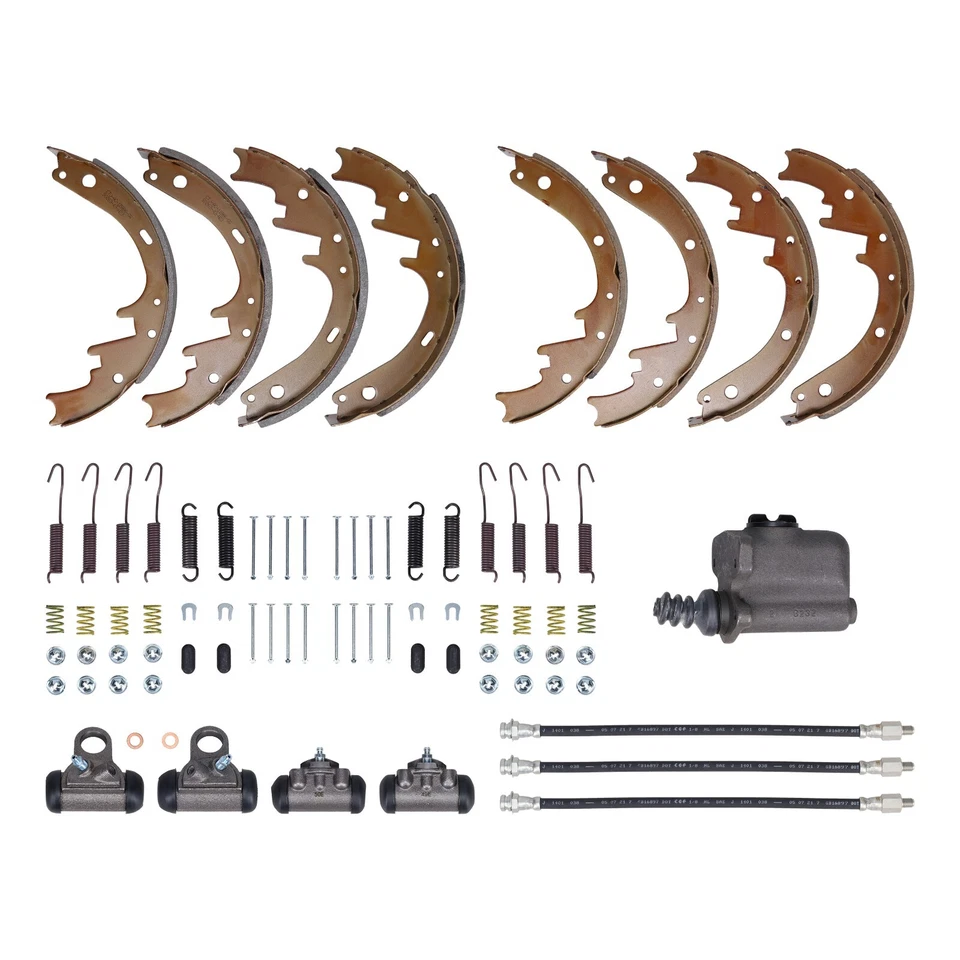 豪华制动套件 1957 年和 1959 年福特车站货车和可伸缩带手动制动器 — 第 1/4 张图片