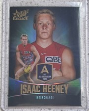 Isaac Heeney 2023 Select Legacy AFL AA21 All-Australian 068/195 Sydney Swans