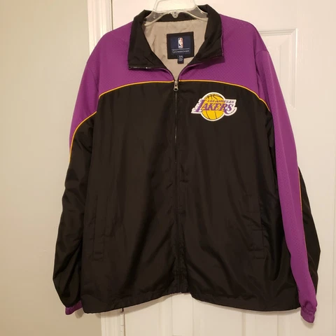 NBA Los Ángeles Lakers G III Team Softshell Jacket Sports Carl Banks X Large Cover