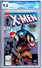 Uncanny X-Men 268 CGC Graded 9.6 NM+ Jim Lee Marvel Comics 1990
