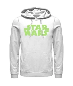 Men's Star Wars The Empire Strikes Back Green Logo Poster Pull Over Hoodie LG  - Picture 1 of 2