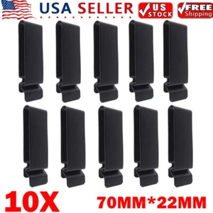 10x Tactical Metal Clip For Gun Holster Sheath Belt Clasp Spring Hook Buckle - Picture 1 of 11