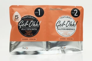 Baño de pies de pedicura Avry Jelly Spa | juegos de 30 cítricos dulces - Imagen 1 de 3