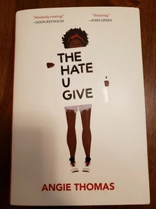 The Hate U Give (Signed) by Angie Thomas (2018, Hardcover) - Picture 1 of 2