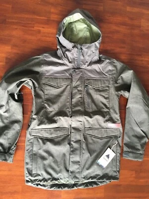 BURTON  BURLINTON VERMONT THE MB COVERT SHELL JACKET( Medium) $ 235 - Image 1 of 4