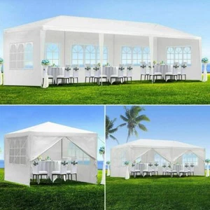 10'x10'/20'/30'Canopy Party Wedding Tent Outdoor Heavy Duty Pavilion Cater Event - Picture 1 of 11