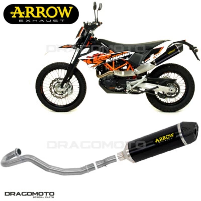 Impianto completo KTM 690 SMC / R 2009 2010 ARROW ALU Nero CC RACE-TECH Foto 1 de 4