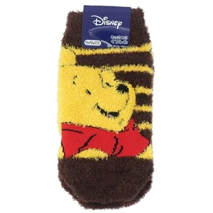 Disney Fluffy Socks Kids Winnie the Pooh Brown - Picture 1 of 1