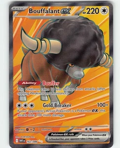 Bouffalant ex - Ultra Rare SV: White Flare 162/086 NMHolo - Picture 1 of 2