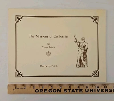 The Berry Patch THE MISSIONS OF CALIFORNIA for Cross Stitch Pattern Booklet 1979 - Image 1 of 4