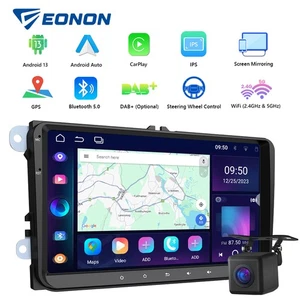Autoradio 9" IPS Android 13 CarPlay GPS Navi RDS Für VW GOLF 5 6 Touran Polo EOS - Bild 1 von 23