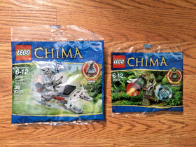 LEGO LEGENDS OF CHIMA: Crawley (30255) + Winzar&rsquo;s Pack Control (30251) Polybags