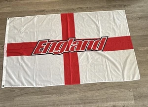 England Soccer Football Polyester Flag 59x34” - Picture 1 of 4