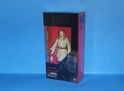 Star Wars The Black Series 6" Qui-Gon Jinn Jedi Master #40 En Estuche Coleccionista Nuevo Foto 1 de 4