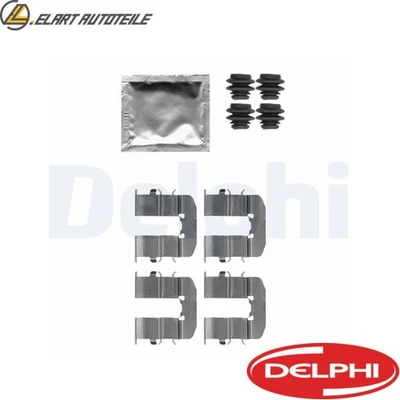 ZUBEHÖRSATZ SCHEIBENBREMSBELAG LX0512 FÜR HYUNDAI i20I G4LA 1.2L D4FBG4FC 1.6L - Bild 1 von 4