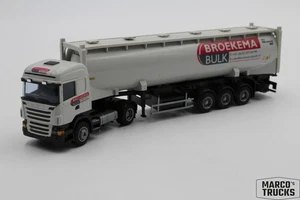 AWM Scania R09 tank container semitrailer "Broekema Bulk" 1:87 /AW3123 - Picture 1 of 1