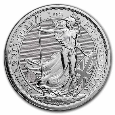 Great Britain 1 oz Silver Britannia BU (Random Year) - Image 1 of 2