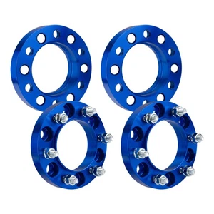 4PC 1" 6x5.5" 106mm M12x1.5 Hubcentric Wheel Spacer Fits Toyota 4Runner Tacoma - Picture 1 of 12