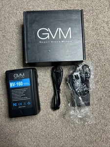 GVM BV-160 160Wh 14.8V 10400mAh Li-Ion V-Mount Battery - Picture 1 of 4