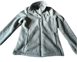 The North Face Giacca Donna Grande Grigio Osito Sherpa Pile Full Zip Grigio - Foto 1 di 13
