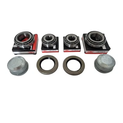2x Trailer Wheel Bearing Kits fit Holden Axles. LM67048 and LM11949 w dustcaps - image 1 of 4