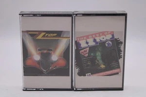 The Best Of ZZ Top and Eliminator Cassette Tapes Lot NEW Sealed - Picture 1 of 11